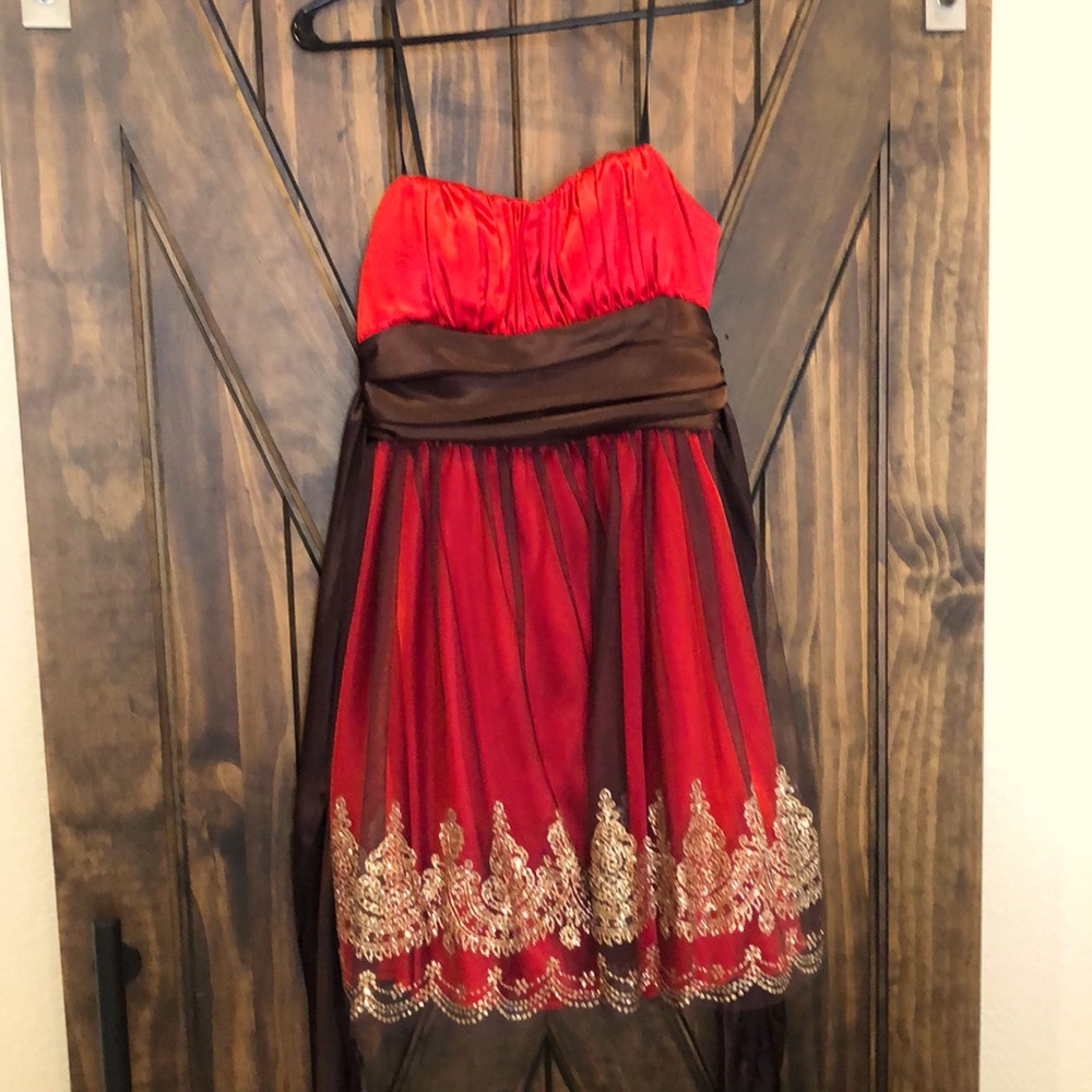 Beautiful strapless dress